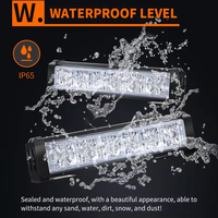 Nuevas Luces Estroboscópicas para Techo de Auto, 6 LED Rojo, Azul, Amarillo, Blanco, 12-24V, IP65, Impermeables, para Autos, Camionetas, Furgonetas y SUVs