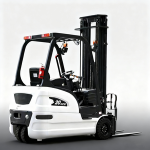 Chariot élévateur électrique compact de qualité industrielle, écologique, 2 tonnes, 3 roues, pour entrepôt/logistique, récupération d'articles, économie d'énergie - Product Image 1