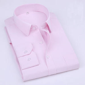 Camicia da <span class=keywords><strong>uomo</strong></span> di marca camicia sociale tinta unita camicia Casual di base da <span class=keywords><strong>uomo</strong></span> colletto rialzato Top <span class=keywords><strong>abbigliamento</strong></span> <span class=keywords><strong>Slim</strong></span> <span class=keywords><strong>Fit</strong></span> - Product Image 4