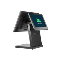 Terminal Punto de Venta Todo en Uno POFX con Pantalla Táctil Android de 15.6 Pulgadas, Sistema de Caja Registradora para Restaurante, Logotipo y Empaque Personalizados