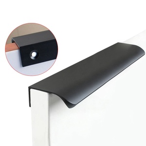 Küchenschrank-Schubladengriff Unsichtbarer Schwarzer Obergriff Möbelgriffe & -knöpfe - Product Image 4