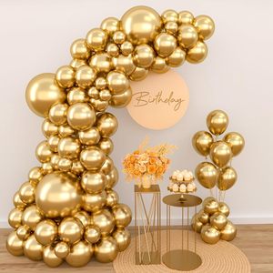 Ghirlanda di 110 Palloncini Dorati in Lattice per Feste di <span class=keywords><strong>Compleanno</strong></span>, Baby Shower, Matrimoni - Product Image 3