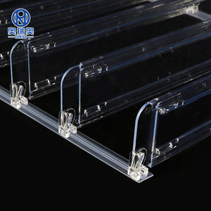 Acryl Plankenverdelers GAESHOW Set Van 2 Transparante Acryl Plankverdelers - Klikbare Scheidingswand Voor Kasten En Planken Plankverdeler Geen Boren