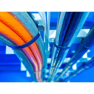 100 Fascette in Nylon Ecologiche 4.8x200mm Nere in Plastica per Legare Fili e Cavi Lunghezza 250mm - Product Image 2