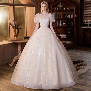 Champagne <span class=keywords><strong>robe</strong></span> <span class=keywords><strong>de</strong></span> <span class=keywords><strong>mariée</strong></span> principale <span class=keywords><strong>mariée</strong></span> fée <span class=keywords><strong>esprit</strong></span> nouveau Style français Super Flash grande taille - Product Image 3