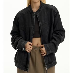 Veste Courte en Jean pour Homme Personnalisée en Gros, Tissu Denim Brut de Haute Qualité, Lavage Vieilli, 100% Coton, Blouson en Jean pour Homme - Product Image 2