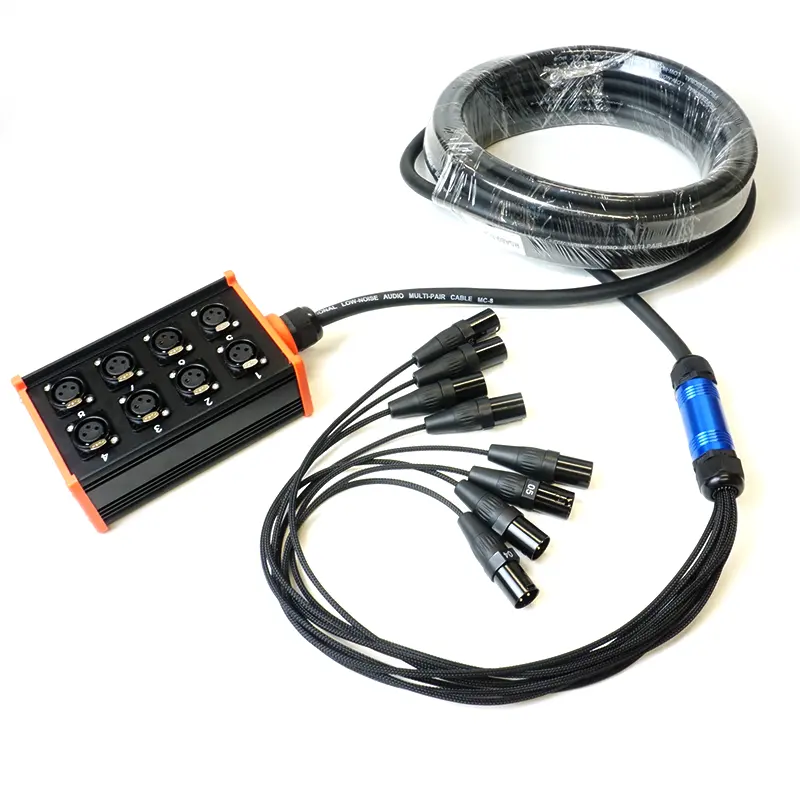 Popular snake stage cable 8 channels stage box