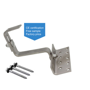 <span class=keywords><strong>Crochet</strong></span> <span class=keywords><strong>de</strong></span> <span class=keywords><strong>toit</strong></span> <span class=keywords><strong>en</strong></span> alliage d'aluminium <span class=keywords><strong>pour</strong></span> le montage <span class=keywords><strong>de</strong></span> panneaux solaires <span class=keywords><strong>pour</strong></span> la <span class=keywords><strong>fixation</strong></span> <span class=keywords><strong>de</strong></span> modules solaires - Product Image 1