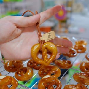2025 DIY Handmade Pretzel Bread Charm Pendant Car Ornament <b>Backpack</b> Hanging Accessories Women Bag Handbag Keychain Decoration - Product Image 5