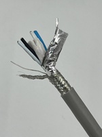 Câble de commande de signal RS485 personnalisé 120Ω Câble d'instrument de transmission de données en cuivre étamé blindé à paire torsadée