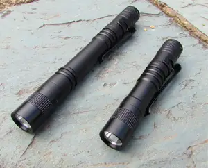 Multifunctional Pocket Clip Waterproof Handheld Mini Portable Led Tactical Flashlights Torch Light Long Range