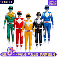 Disfraz de Cosplay de Ranger Verde para Niños, Conjunto de Traje para Primavera 2026