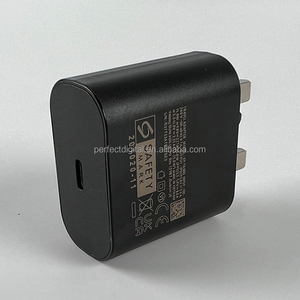 Adaptateur de voyage à charge ultra-rapide 25W USB-C pour <span class=keywords><strong>Samsung</strong></span> Galaxy S7e S8 S8+ S9 S9+ S10 <span class=keywords><strong>S10e</strong></span> S10+ S20 S20+ S20u S23 Note8 - Product Image 2