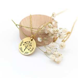 Collar de árbol genealógico con piedra de nacimiento para el Día de la madre, joyería personalizada para mamá, anuncio de embarazo - Product Image 2