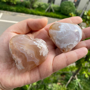 Venta al por Mayor <span class=keywords><strong>de</strong></span> <span class=keywords><strong>Corazones</strong></span> <span class=keywords><strong>de</strong></span> Cristal <span class=keywords><strong>Naturales</strong></span>, <span class=keywords><strong>Corazones</strong></span> <span class=keywords><strong>de</strong></span> Ágata con Forma <span class=keywords><strong>de</strong></span> Flor <span class=keywords><strong>de</strong></span> Cerezo para Decoración - Product Image 4