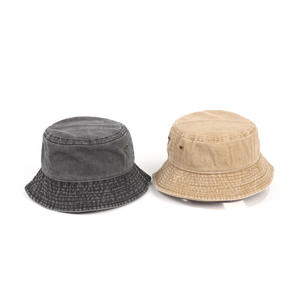 Chapeau de Cowboy <span class=keywords><strong>Bob</strong></span> Vintage Lavé Élégant Européen et Américain Original Jeans Denim Hommes Pêche Pêcheur Seau Chapeau - Product Image 2