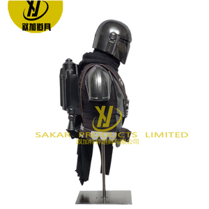 Costume <span class=keywords><strong>de</strong></span> personnage <span class=keywords><strong>de</strong></span> film <span class=keywords><strong>Star</strong></span> <span class=keywords><strong>Wars</strong></span> Mandalorian personnalisé, ensemble complet pour les spectacles d'événements - Product Image 4