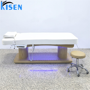 Kisen Luxury Salon Fashion Electric <b>Bed</b> Professional Luxury 4 Motors Spa Salon <b>Bed</b> Massage Table Beauty <b>Bed</b> - Product Image 1