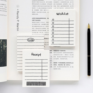 Bloc-notes minimaliste LABON pour liste de tâches, 50 feuilles, planificateur d'étude portable, liste de contrôle hebdomadaire, papier à notes, efficacité au <span class=keywords><strong>bureau</strong></span> pour les étudiants - Product Image 4