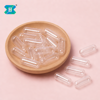 HPMC coquilles de capsules végétariennes hypromellose à base de plantes sans OGM faible teneur en eau stable pour les API