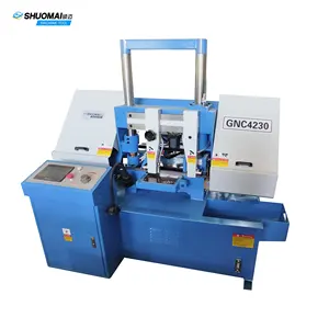 GNC4230 CNC metal pipe band cutting sawing machine manufacturer