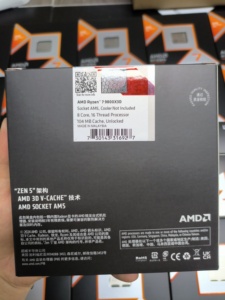 ซีพียูรุ่นใหม่ R7 9800X3D ซีรีส์ 9000 ริดจ์ 8 คอร์ 4.7 GHz AM5 CPU ZEN 5 96MB พร้อมเมนบอร์ด Ry-zen 7 X870 รุ่น 9800x3d - Product Image 2