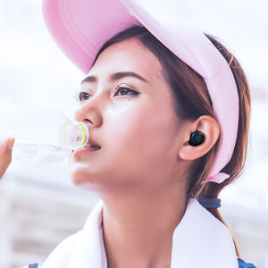 Oreillettes intra-auriculaires invisibles sans fil ANC, <span class=keywords><strong>casque</strong></span> d'écoute étanche <span class=keywords><strong>avec</strong></span> micro et boîte de chargement, 10 pièces - Product Image 6