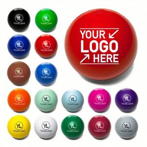 Custom Logo Durable Promotional Gifts Pressure Reduction Color Printing Round PU Foam Anti <b>Squeeze</b> Toys Stress <b>Ball</b> - Product Image 1