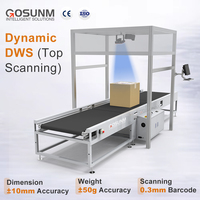 Système de Mesure et de Scannage Automatique de Colis avec Trieur à Convoyeur 3000 PPH pour l'Automatisation Logistique Modèle GOSUNM H240158