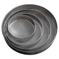 Tamis de laboratoire en acier inoxydable 304 à mailles plates de 75, 100, 150, 200, 250 microns pour tests de sol et de sable avec service de découpe