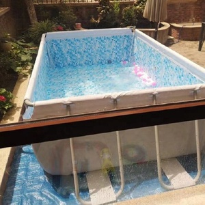 Piscine <span class=keywords><strong>hors</strong></span> <span class=keywords><strong>sol</strong></span> piscine cina ultra cadre en métal piscine alberca cadre en acier - Product Image 5