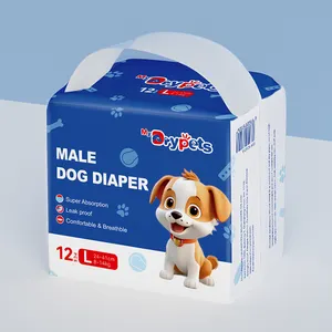 Chất Lượng Tốt Bán Buôn Dùng Một Lần Sinh Lý Quần Sang Trọng Pet Dog Tã Nam Và Nữ Pet Pad Dog Bọc