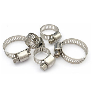 Collier de serrage à vis sans fin en acier inoxydable de haute qualité, norme américaine - Product Image 3