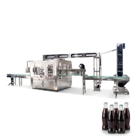 Machine de remplissage d'eau minérale 750 ml, remplisseuse monobloc, usine d'embouteillage d'eau pure, ligne de production d'eau complète