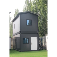 Contenedor de Ensamblaje Rápido, Casa Contenedor Móvil, Impermeable, Aislamiento Térmico, Edificio Temporal para Dormitorios de Construcción