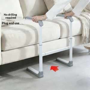 Elderly Support Grab Bar, No Drilling Toilet Armrest, Sofa Assist Rail, Bedside Get up Aid, Small Package - Product Image 3