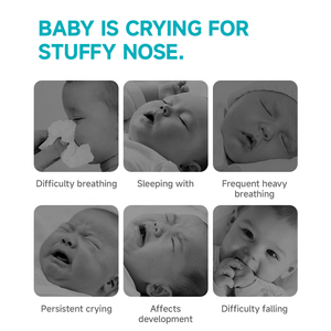 Aspirador Nasal Manual Portátil, Se Acepta OEM, Válvula Unidireccional Patentada, Lavable y Reutilizable, Libre de BPA, Esencial para Bebés - Product Image 4
