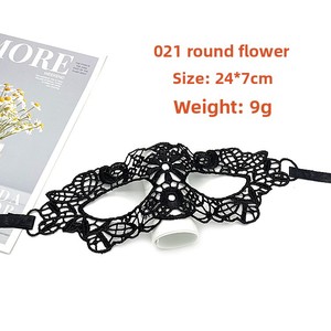 DAMAI Half-Face Lace Masquerade <b>Mask</b> Sexy Eye Women Venetian <b>Masks</b> for Halloween Party Dance Party Cosplay Performance Christmas - Product Image 6