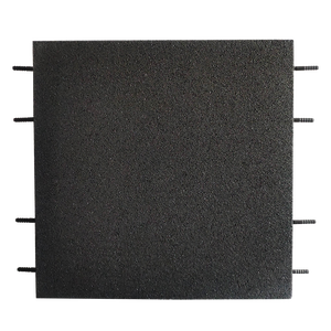 Carreaux de sol en caoutchouc à emboîter <span class=keywords><strong>pavés</strong></span> en caoutchouc pour patio pour sol de salle de sport, tapis en mousse EVA 50x50cm pour salle de sport à domicile - Product Image 5