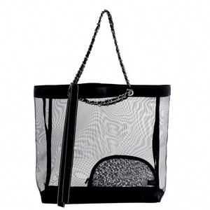 <b>Extra</b> <b>Large</b> Multifunctional Mesh Tote Storage Handbag Beach & Shopping <b>Bag</b>-for Promotions - Product Image 4