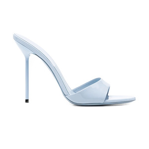 <span class=keywords><strong>Sandali</strong></span> da Donna con Tacco a Spillo in Metallo, Suola Personalizzata, Colore Verde, in PU, per Cene ed Eventi, Collezione 2026 in Saldo - Product Image 4