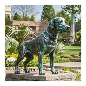 Statua di <span class=keywords><strong>Pitbull</strong></span> in bronzo a grandezza naturale in metallo per arte animale - Product Image 5