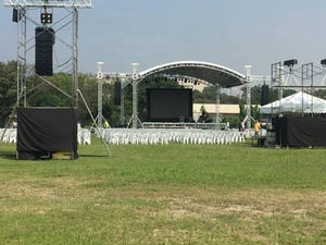 Aluminum Alloy Outdoor Event Bolt Truss System Square Concert Roof Truss for Hanging Speakers with <b>Lighting</b> Features - Product Image 5