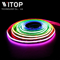 Bande LED numérique RGB DC24V 720 LED 10MM adressable IP20, guirlandes lumineuses en cuivre 14W, bandes LED intelligentes pour la maison et l'hôtel