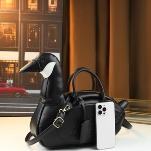 Exquisite Luxury <strong>Fun</strong> Duck Shaped <strong>Bag</strong> Creative Niche Design Women Trendy Casual Crossbody - Product Image 4