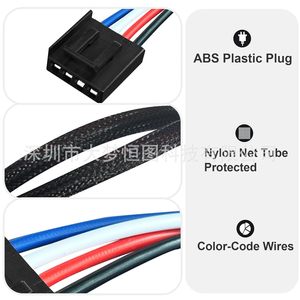 Adaptador de cableado para controlador de freno 3035-P, 4 pines, 80 cm, negro, para Ford F-150, F-250, Land Rover, Lincoln, Mercury - Product Image 2