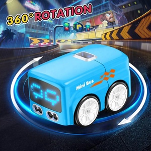 Coche de Juguete con Control Remoto Mágico Mini, Sensor Inteligente, Modo de Seguimiento de Trayectoria, Rotación RC, Vehículo con Luces LED de Expresión - Product Image 4