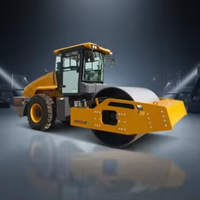 Nouvelle mini-compactrice vibrante à double tambour pour asphalte, à moteur diesel, autoportée, avec pompe et moteur à roulement haute efficacité