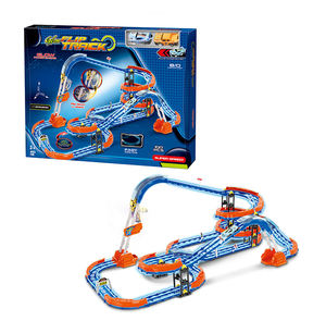 2025 pistas luminosas juguetes niños DIY montaje riel de alta velocidad control remoto vehículo juego pista de carreras eléctrica con <span class=keywords><strong>coches</strong></span> rc - Product Image 1
