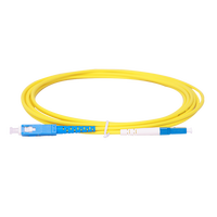 Cordon de brassage fibre optique simple mode WiFi 5G SC UPC-LC UPC simplex FTTH intérieur type SC avec certification RoHS